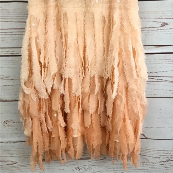 Free People Pink Ombré Feather Dress - Picture 6 of 8